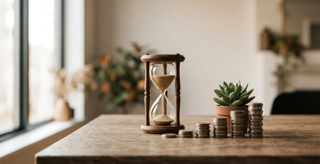 Préparation financière pour la retraite illustrant la capitalisation et la planification de l'avenir