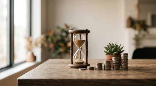 Préparation financière pour la retraite illustrant la capitalisation et la planification de l'avenir